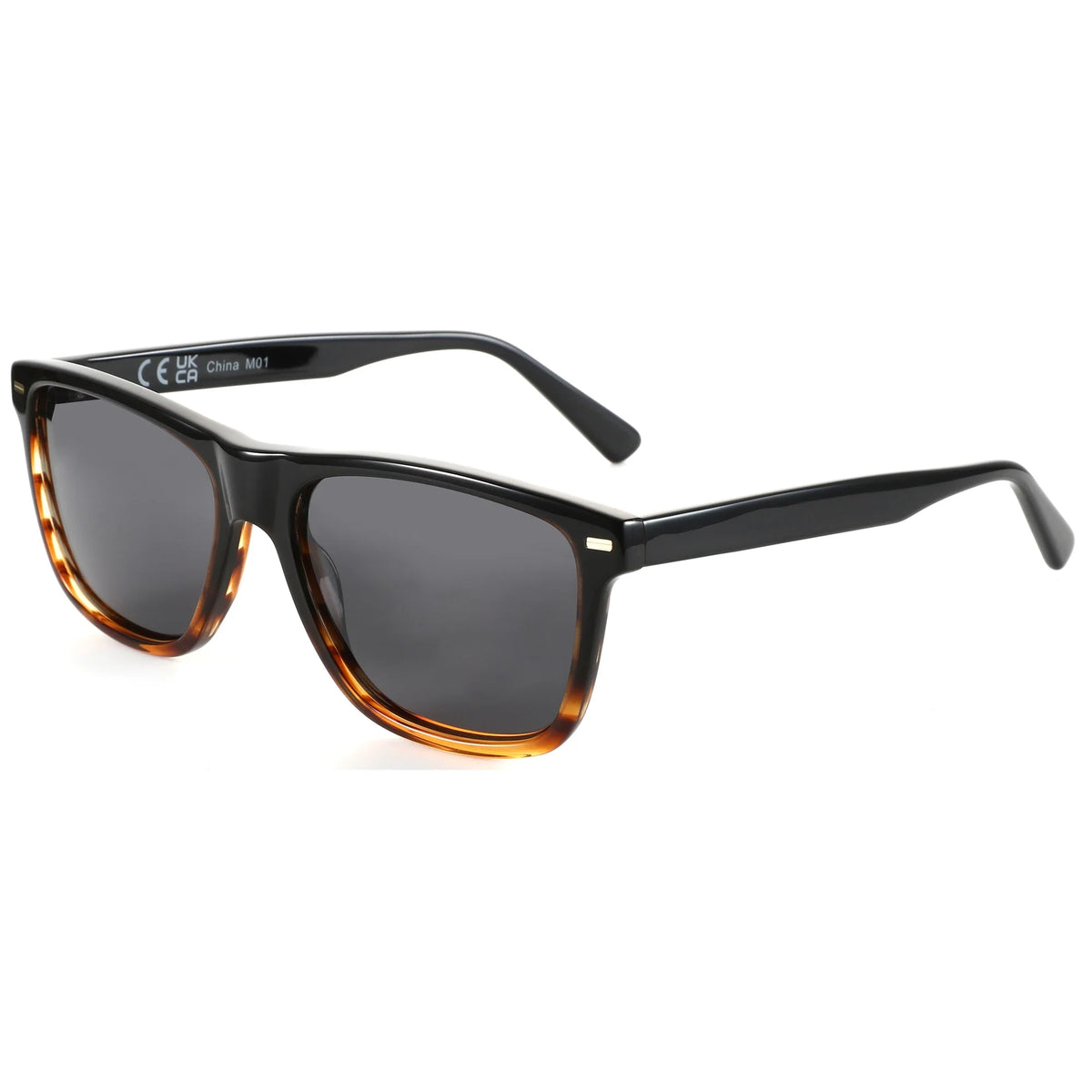 Polarized Sunglasses Square Acetate Frames UV400 Protection Unisex Timeless Design