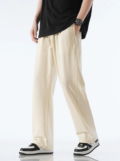 Premium Cotton Joggers for Men and Women, Lightweight Breathable Track Pants with Adjustable Fit, Casual and Sporty Style-2