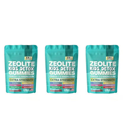 Gummies Zeolite 9-in-1 Formula Immune Support Detox Gummies Fall 2026 Wellness 60 Gummies