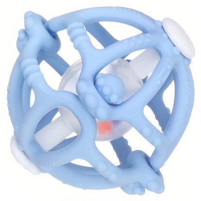 Teether Silicone Rattle Orb Montessori Newborn Sensory Toys