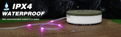 USB Battery-Powered Travel-Friendly Atmosphere Lantern Garden Tent Decor 2026 – 2-in-1 LED Reel Camping String Light