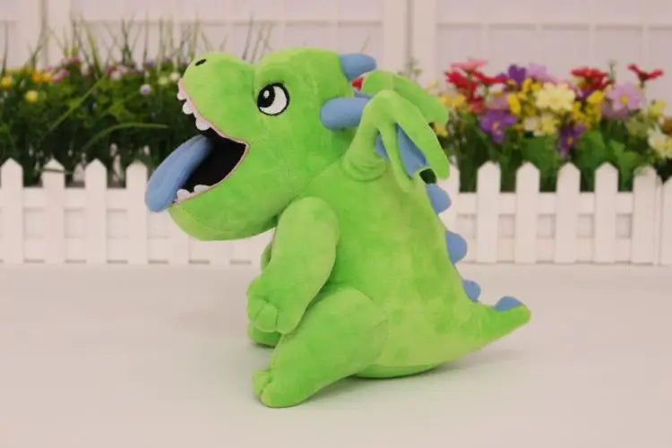 Plush Dragon Trio Stuffed Animals Kit Rolling Log Toy