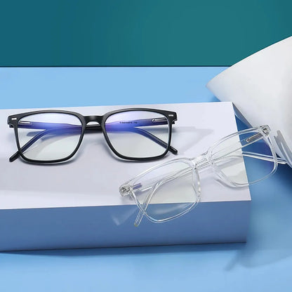Square Frame TR90 Light Eyewear, Back to School 2026 Trend, Anti Blue Light for Computer Use – Blue Light Blocking Glasses