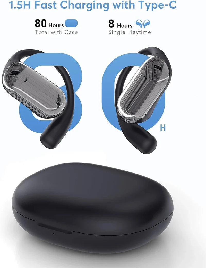 Real AI Time Translator Earbuds 144 Languages ANC Business