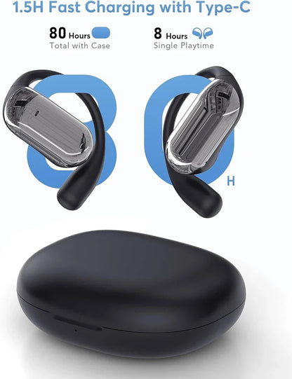 Real AI Time Translator Earbuds 144 Languages ANC Business