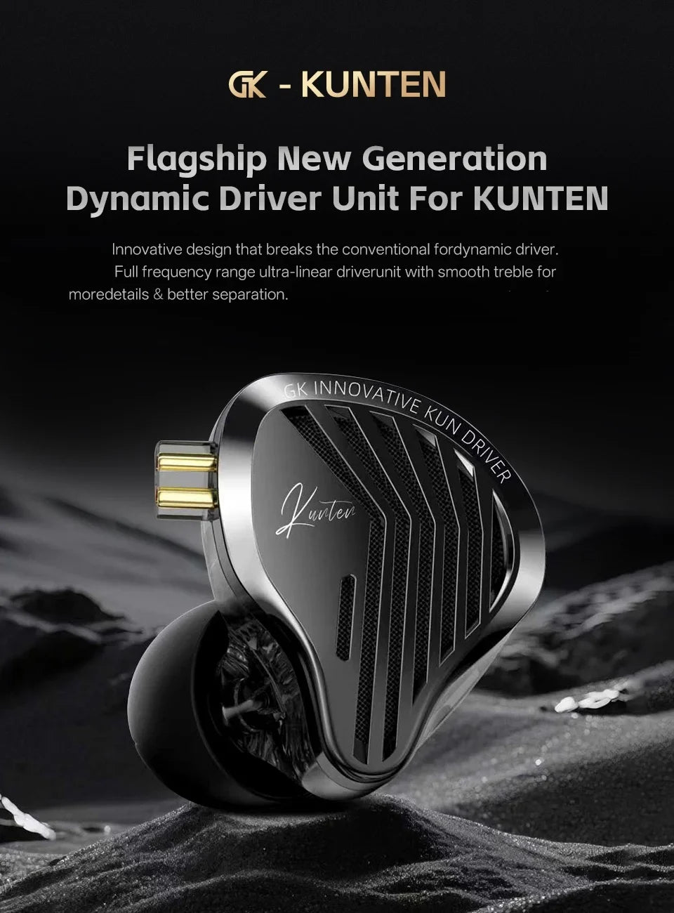 Dynamic Earphones Driver HiFi Earbuds With Detachable Cable For DJ Use Summer 2026 Trend