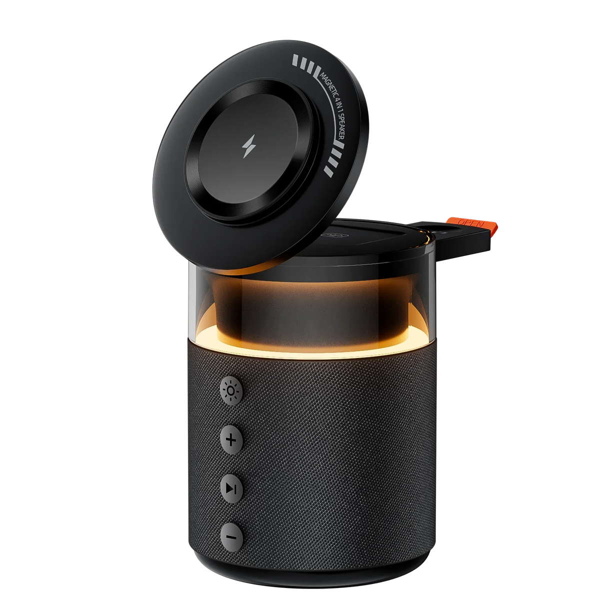 Cordless Charging Station 5 In 1 Magnetic Dock With Bluetooth Speaker Night Light Back To School 2026 Gift