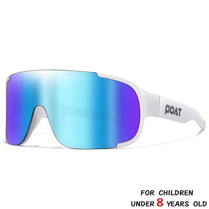 Kids2026 Edition Cycling Sunglasses UV400 Sport Eyewear for Outdoor Play Back to School