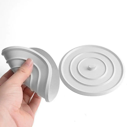 Silicone2026 Edition Bathtub Stopper 11cm Leakage-Proof Drain Cover Round Flat Plug Bathroom Accessory Fall