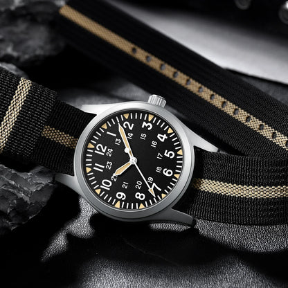 Military2025 Edition Quartz Field Watch 37mm Sapphire Fall