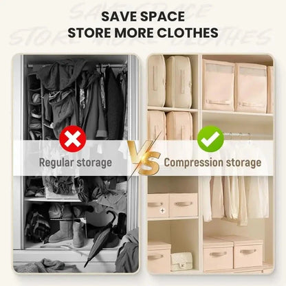 Large Capacity Compression Storage Bag - Household Organizers for Clothes & Quilts, Moisture-Proof