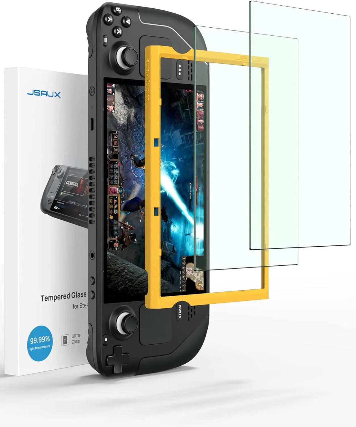 Deck Steam OLED Matte Screen Protector 2Pack Anti Glare Kit