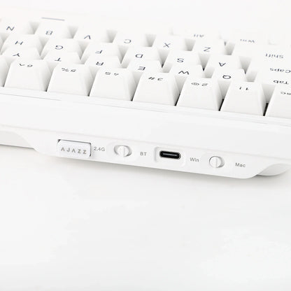 Mechanical Keyboard 68Key Cordless Bluetooth RGB Hall Effect