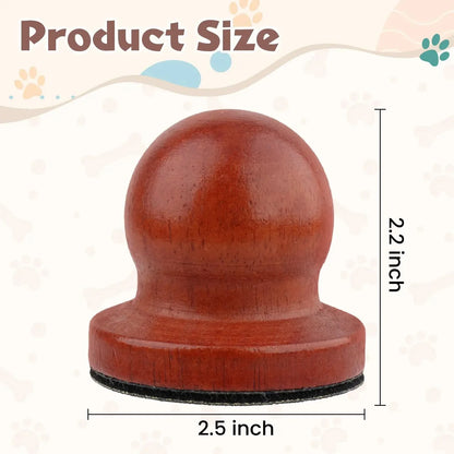 Hand-Operated Pet Claw File Grinding Maintenance Device for Puppy Outdoor Indoor 2026 – Wooden Dog Nail Scratching Board