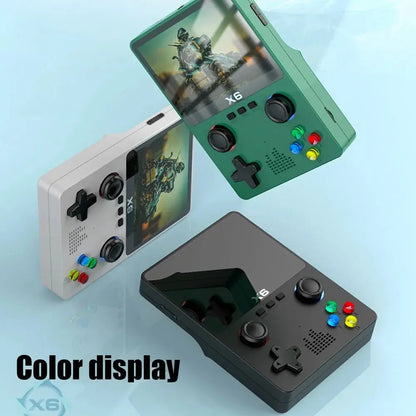 Hand-Held Game Console 3.5 Inch IPS Screen Dual Joystick Retro Travel-Friendly Console Fall 2025 10000 Games Long Battery Gift