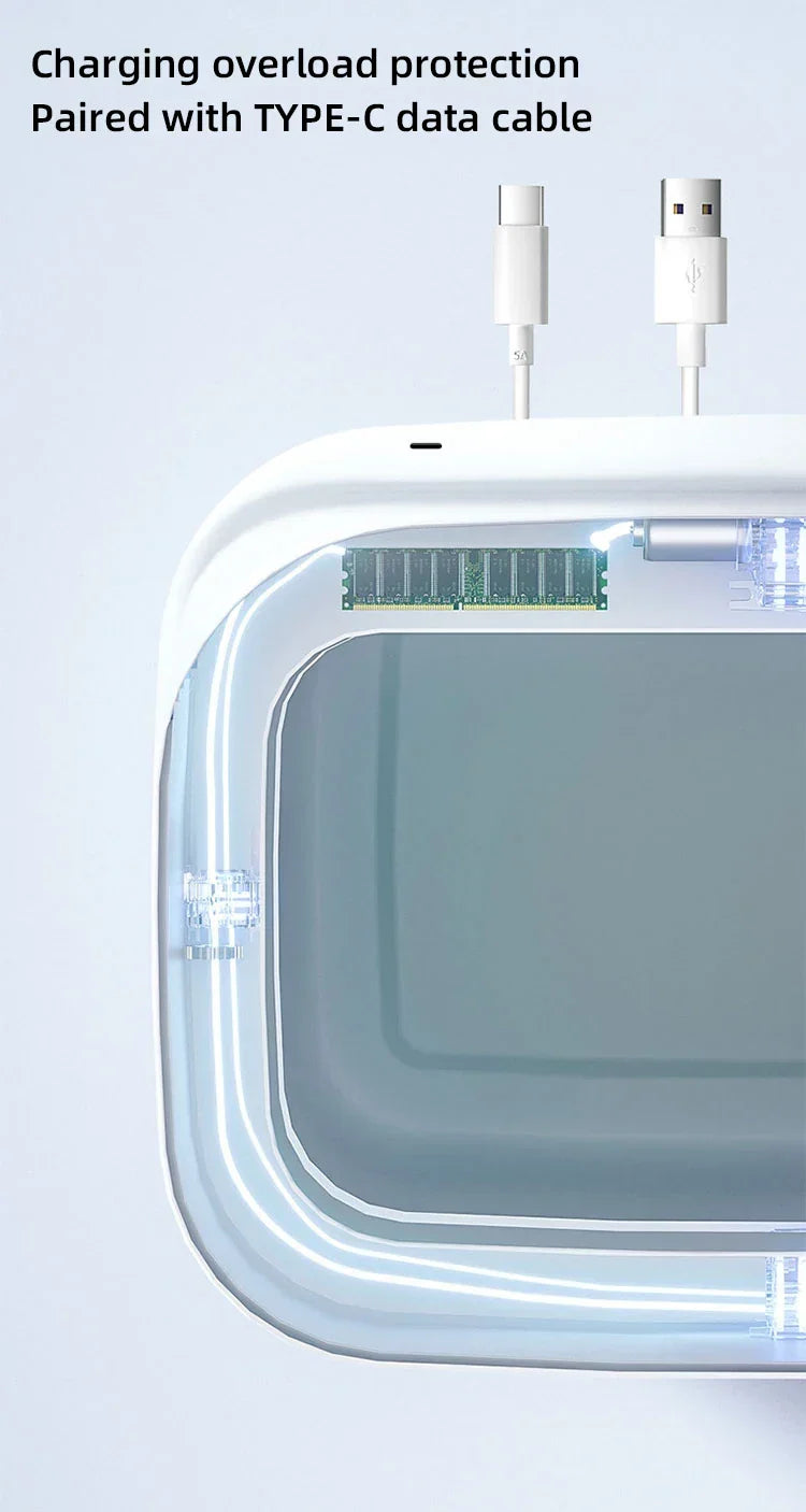 Smart Sensor Trash Can 20L Type C Battery-Powered Bathroom