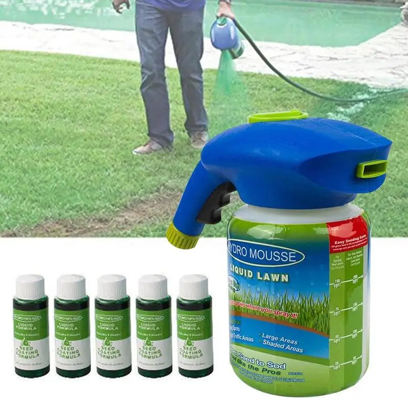 Liquid2025 Edition Lawn Seed Spray All In One Seeding Kit For Effortless Lawn Growth Fall