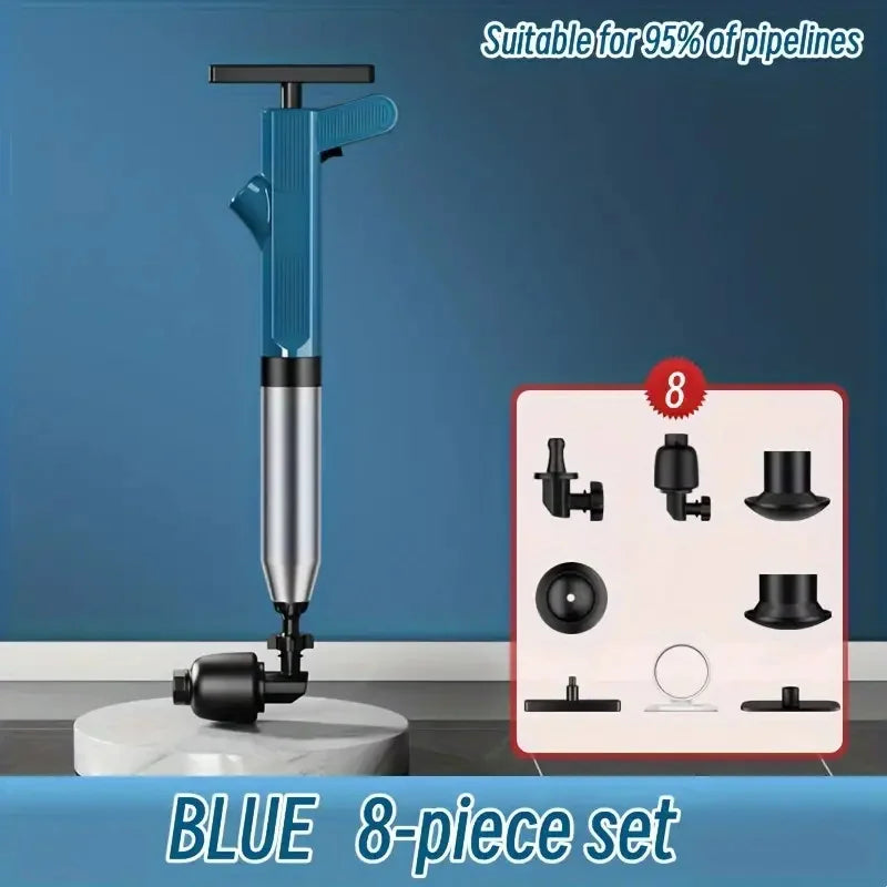 Toilet2026 Edition Plunger Kit Pipe Cleaning Device For Drains Unblocker For Toilets And Sinks DIY Household Repair