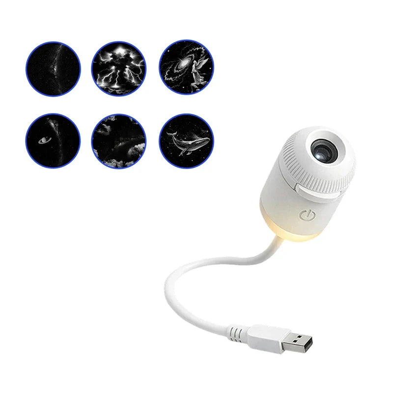 Galaxy Star Projector Night Light 2-in-1 Mood Lamp With Flexible Brightness Viral Fall 2026 Gift