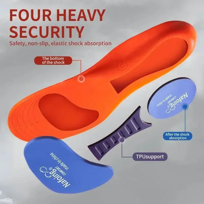 Insoles Sport Shock Absorption Orthotic Shoe Inserts Plantar Fascia Insole