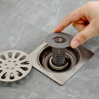 Sink Drain Filter Hair Catcher Anti Clog Bathroom Accessory Simple Clean 2026 Household Essentials
