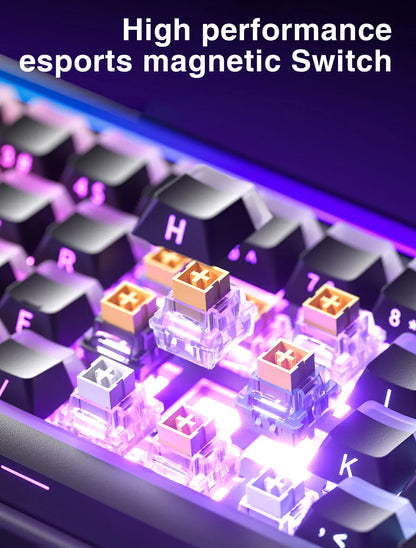 Mechanical Gaming Keyboard 68 Key RGB Travel-Friendly Esports