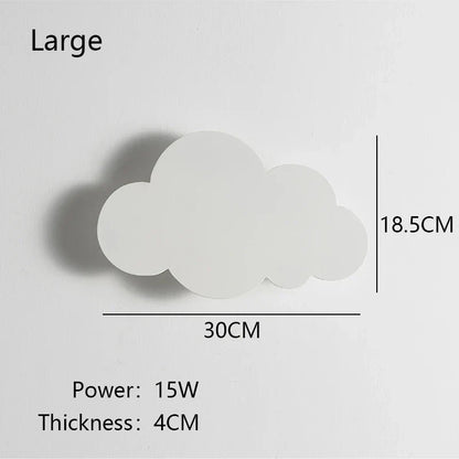 Wall Cloud Lamp Dimmable LED Nursery Light Remote Control Night Light Nursery Bedroom Decor Fall 2025 Cozy