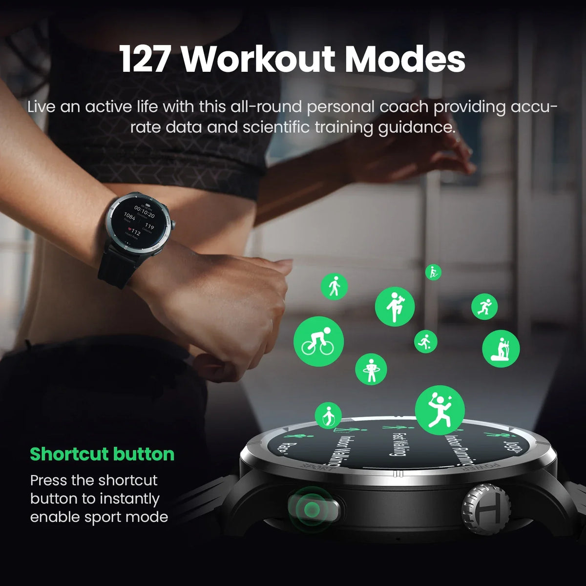 1.53 Smartwatch Inch HD Display - Bluetooth Call, Voice Assistant, 24H Health Monitoring, TikTok Viral Fall 2025 Gift