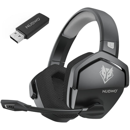 Cordless Gaming Headset With Mic Active Noise Cancellation
