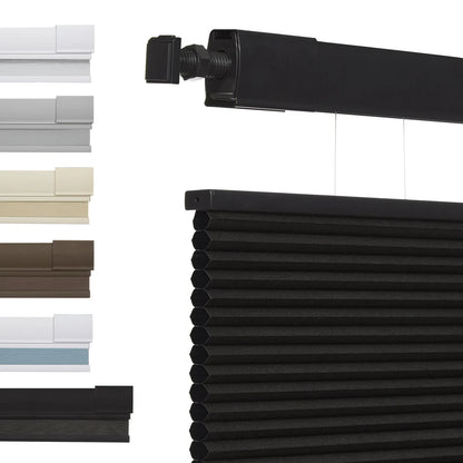 Drill No Honeycomb Blinds Cordless Thermal Insulated 1" Cell Fabric