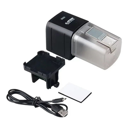 WiFi Fish Feeder 2L Hopper Automatic Aquarium Feeder Smart Household 2025 App And Voice Control Scheduled Feeding