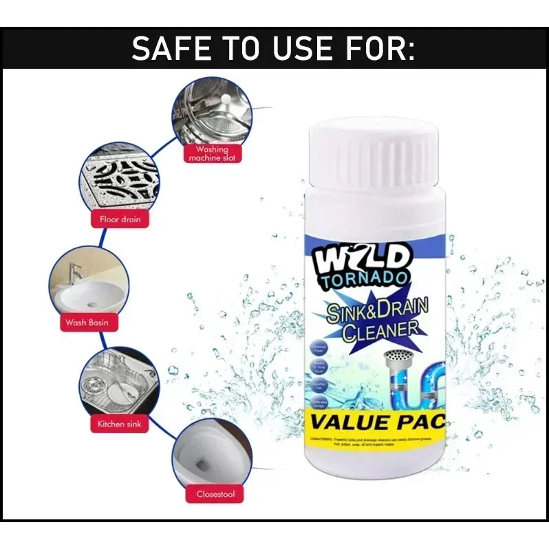 Drain Cleaner Liquid Sink And Pipe Cleaner Fall 2026 Household Maintenance Safe On All Pipes