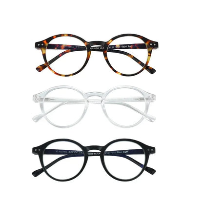 Blue2026 Edition Light Blocking Reading Glasses Presbyopic Computer Eyewear Anti-Glare Diopter 0 To 4.0 Back To School