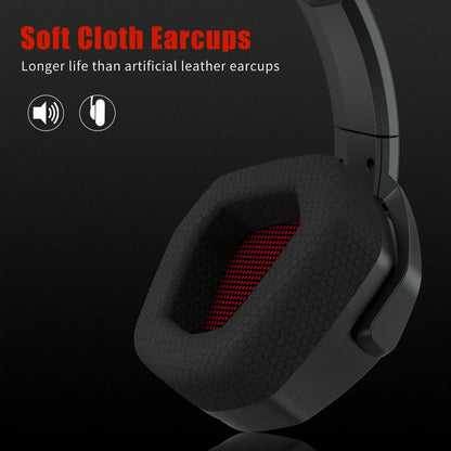 Cordless Gaming Headset With Mic Active Noise Cancellation