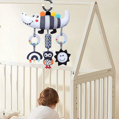 Rattle Baby Stroller Hanging Toy Newborn Sensory Toys