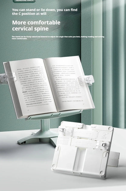 Reading Book Stand Flexible Rotating Tablet Holder