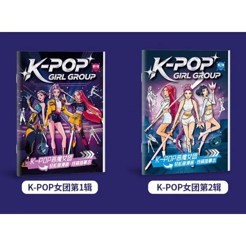 Coloring Kpop Book Anime Style For Kids Back To School 2026 Creative Activity Gift Trend