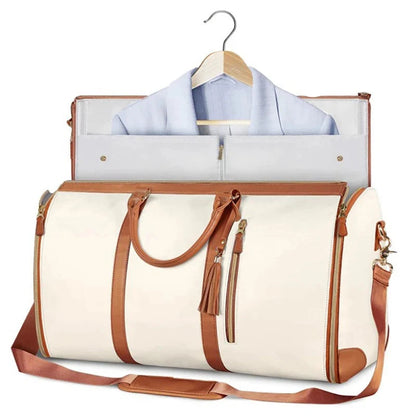 Folding Suit Storage Bag for Women - Large Capacity Water-Resistant Travel Organizer