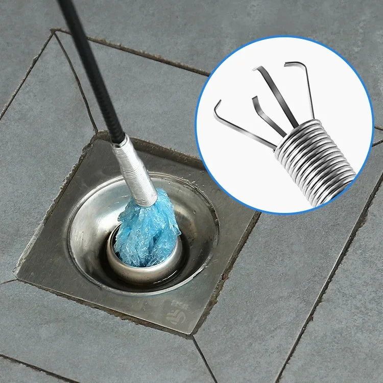 Drain Cleaner Device Kitchen Sink Four Jaw Unblocker Fall 2026 Household Repair Fast Clog Removal