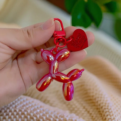 Dog Balloon Keychain Resin Cute Bag Pendant Fall 2025 Gift