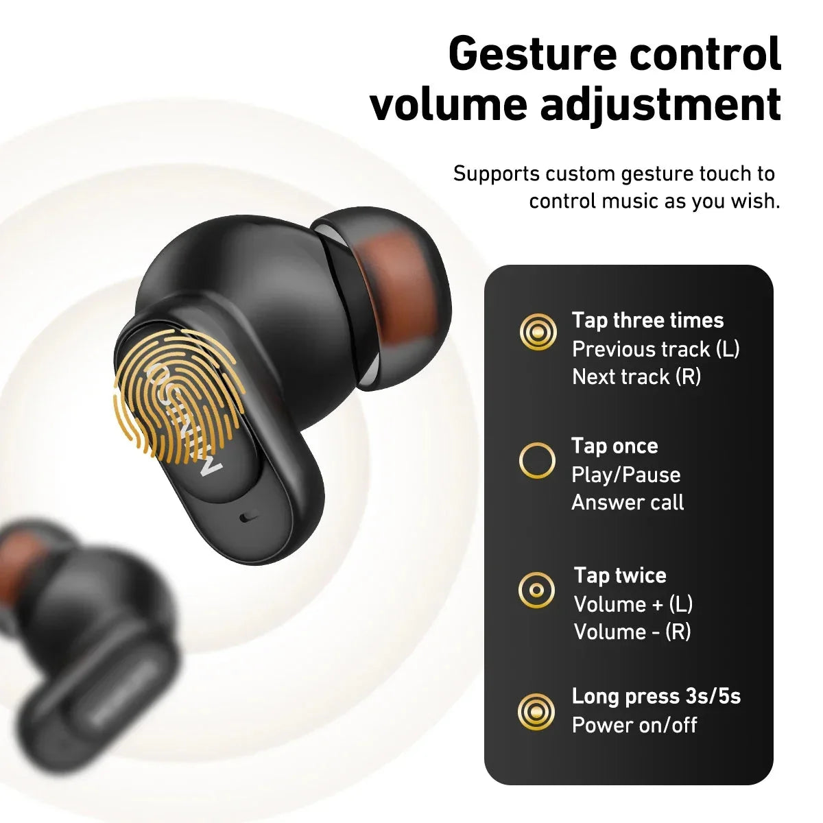 Cordless Earbuds AI Translator True Cordless In Ear Headphones Back to School 2026 Gift