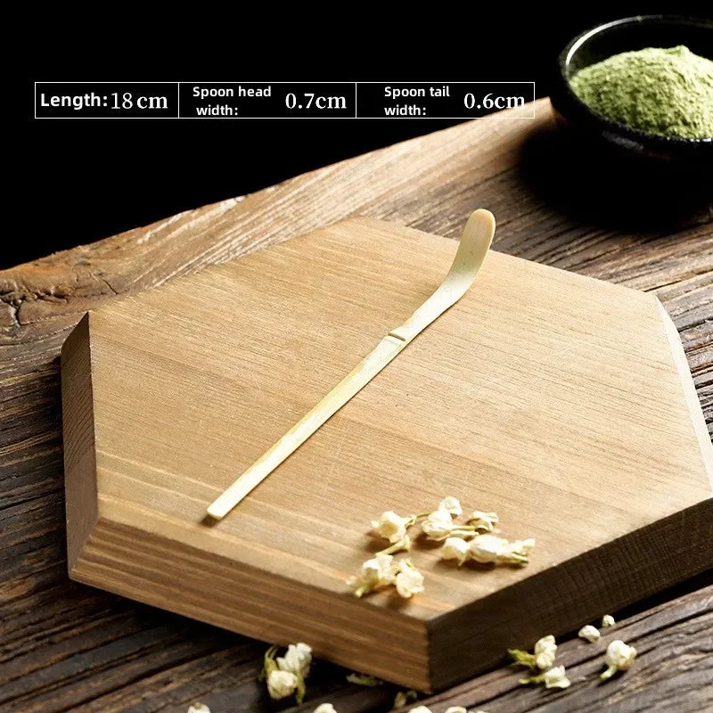 Matcha Whisk Bamboo Tea Kit With Stand Spoon Handmade