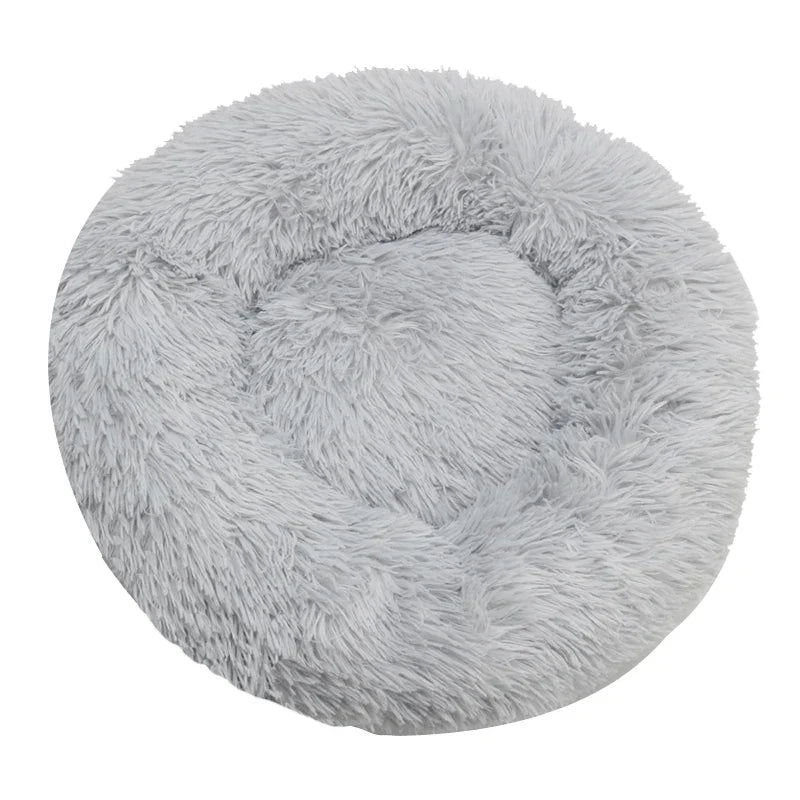 Bed Pet Round Plush Bed Winter Warm 2026 Washable Cozy Comfort For Pets