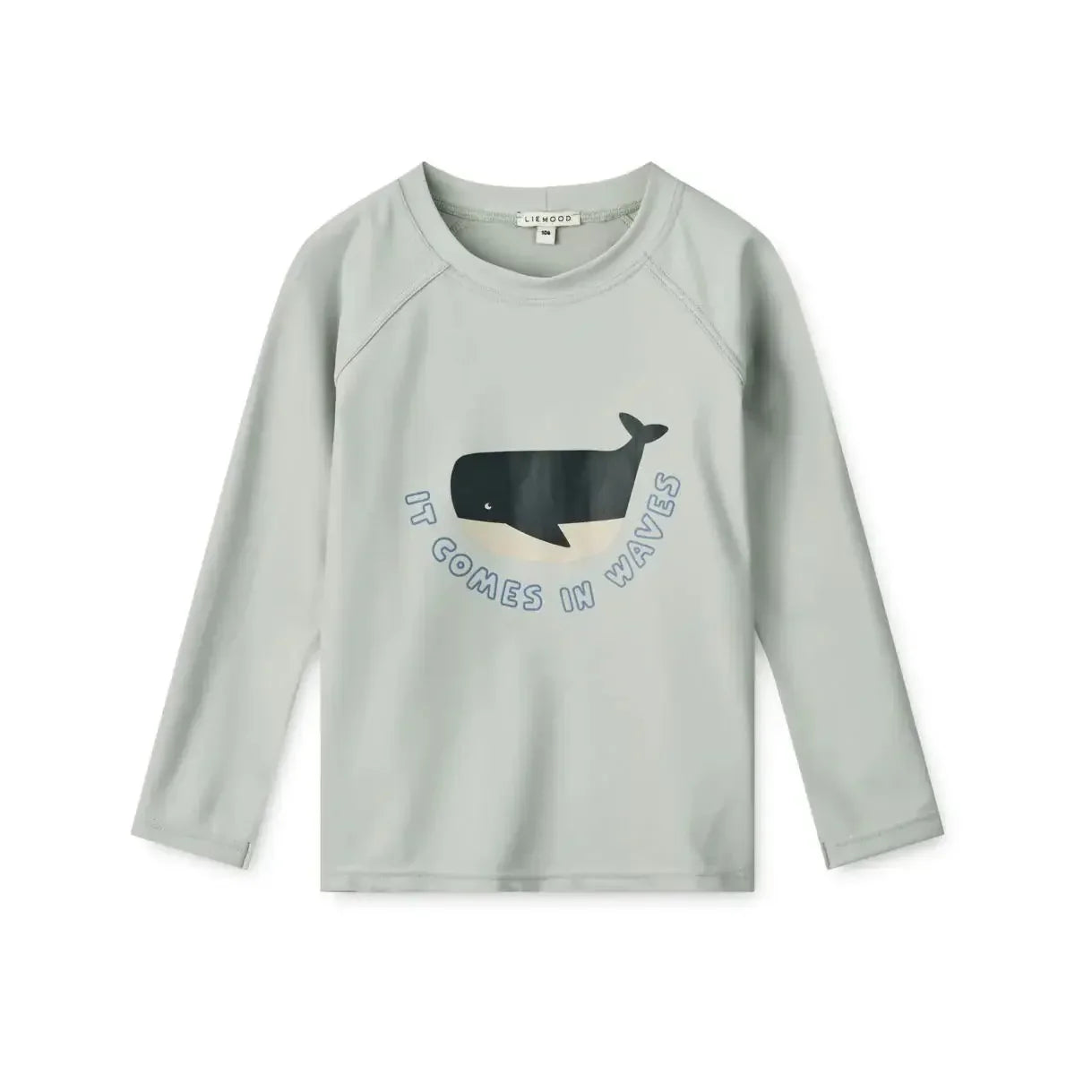 Rash Guard & Hat, Nylon, Cartoon Seagull Star Print, Beach Holidays – Fast-dry Kids’ Swimwear Kit
