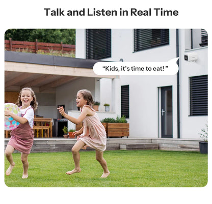 Outdoor Security Camera 2K HD AI Human Detection IP65 Weatherproof 180 Degree Pan Fall 2026 Works With Alexa Google Household