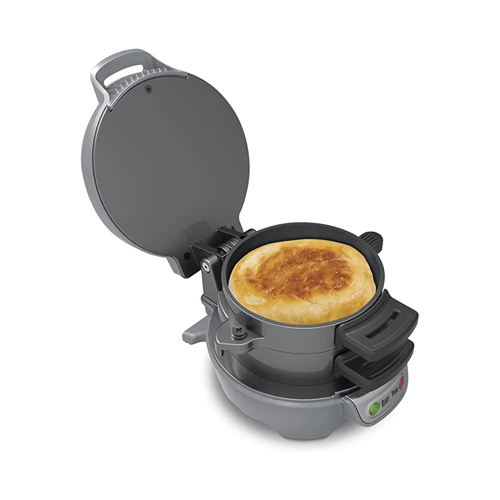 Maker Sandwich Multi Function Breakfast Machine With Interchangeable Plates Back To School 2025 Space Saving Single Serve