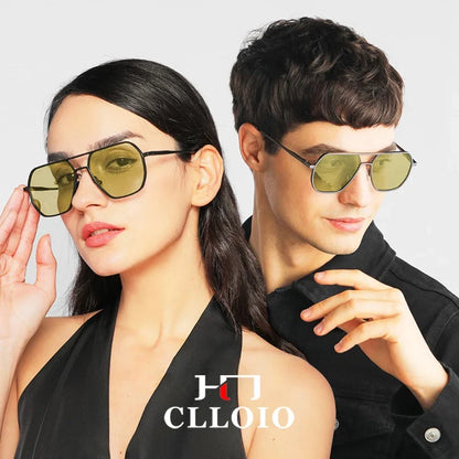 Sunglasses Photochromic Anti Glare Day Night Vision Polarized UV400 Unisex Square Frame Summer 2026 Trend