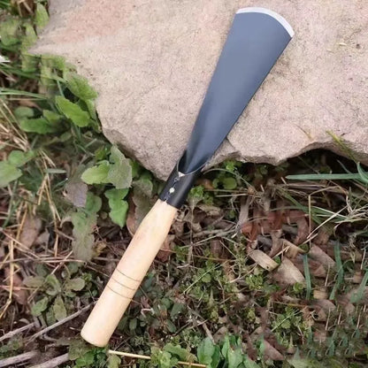 Manganese Steel Garden Tools Flat Shovel - Multi-Use Digging Device for Wild Vegetables and Flowers
