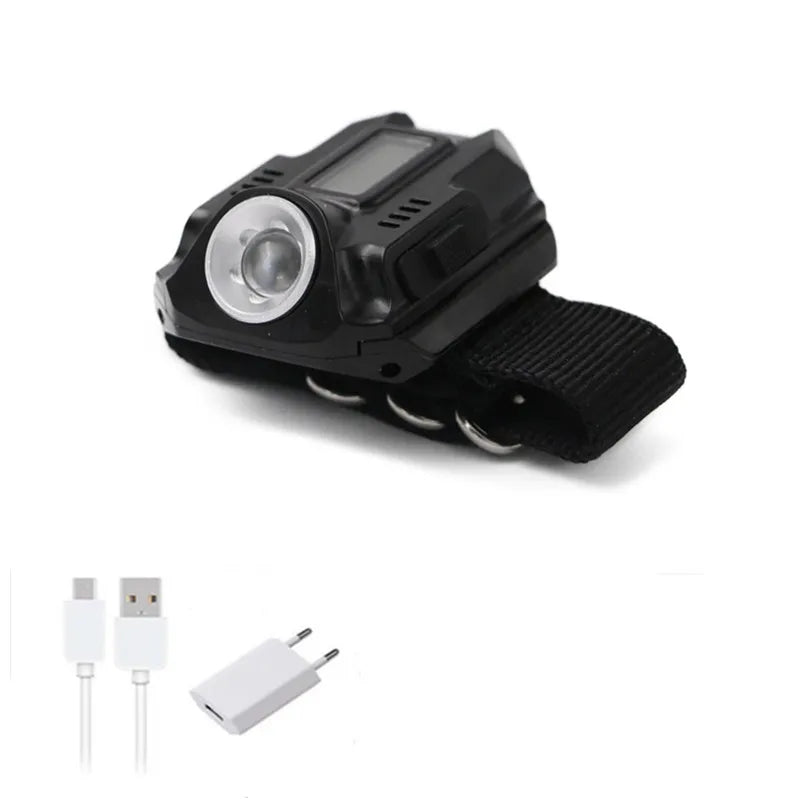 Travel-Friendly Wrist Light USB Battery-Powered Tactical LED Handsfree