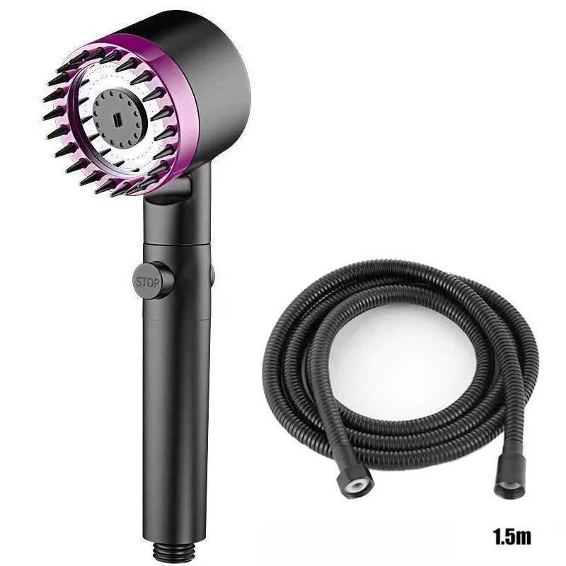 Handheld2026 Edition Shower Head With Three Speed Settings Water-Saving, Simple Install Spring Refresh